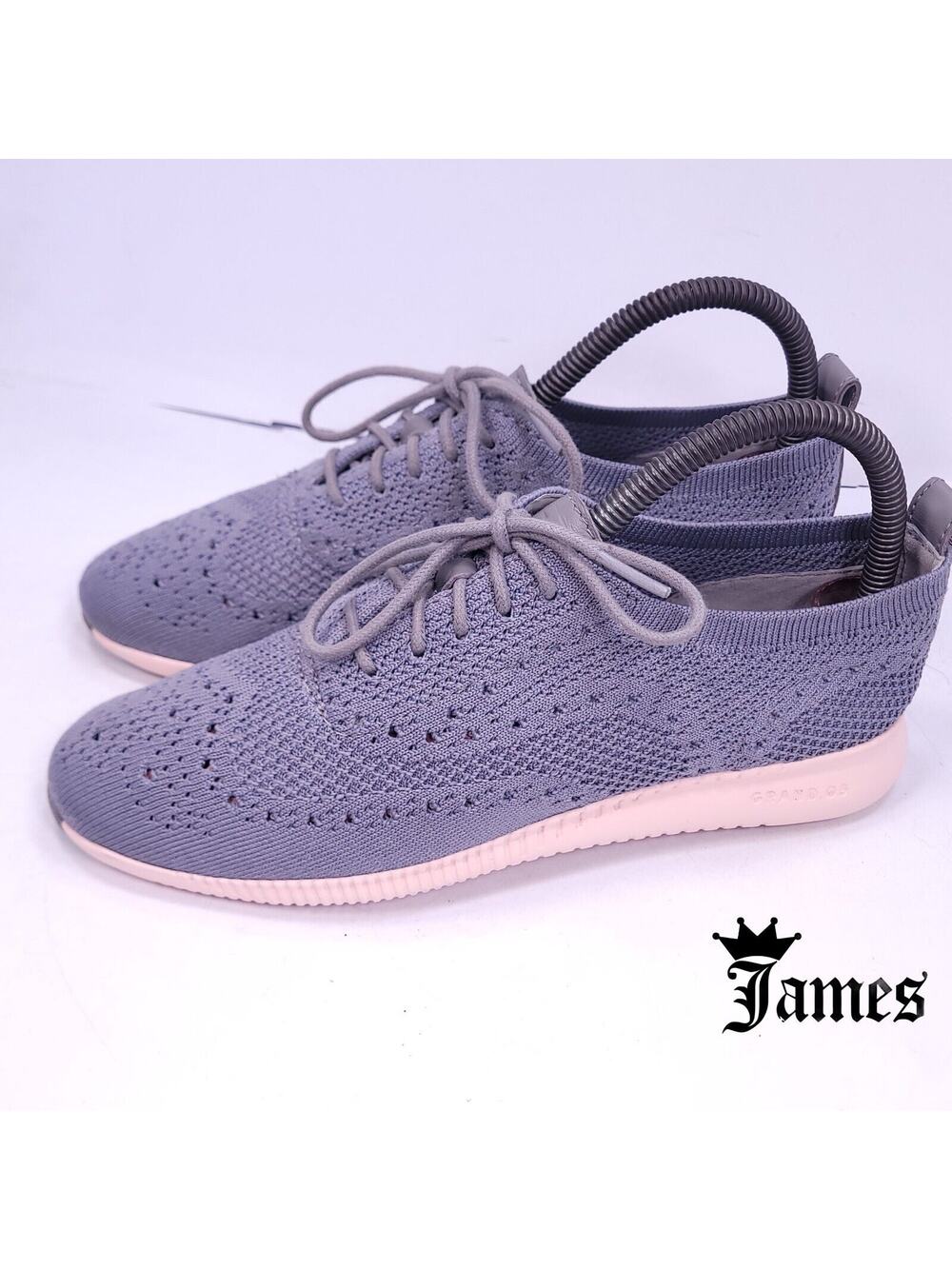 Cole Haan 2.ZeroGrand Lace Up Casual Oxford Shoe Womens Size 6 W11512 Gray